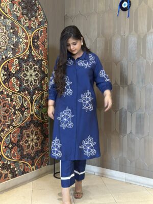 Eternal Florals on Midnight Blue Coordset